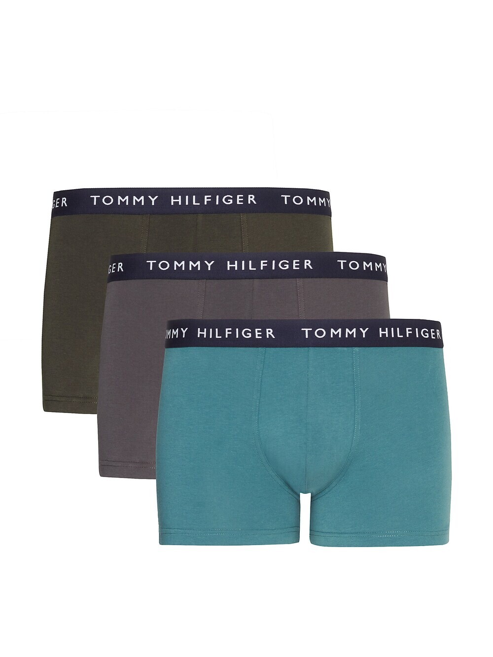 

Трусы боксеры Tommy Hilfiger Essential, темно-синий/темно-серый/оливковый