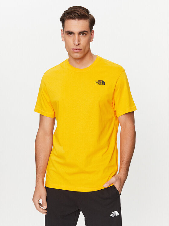 

Футболка стандартного кроя The North Face, желтый