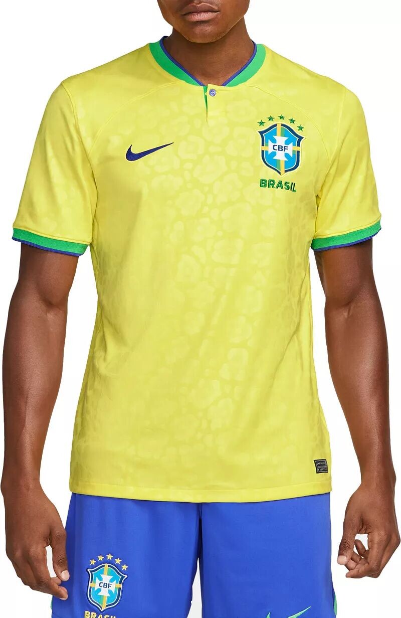 

Домашняя копия джерси Nike Brazil '22