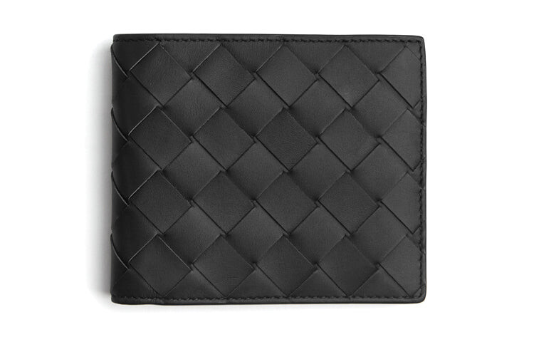 

Бумажник мужской Bottega Veneta Bifold, черный