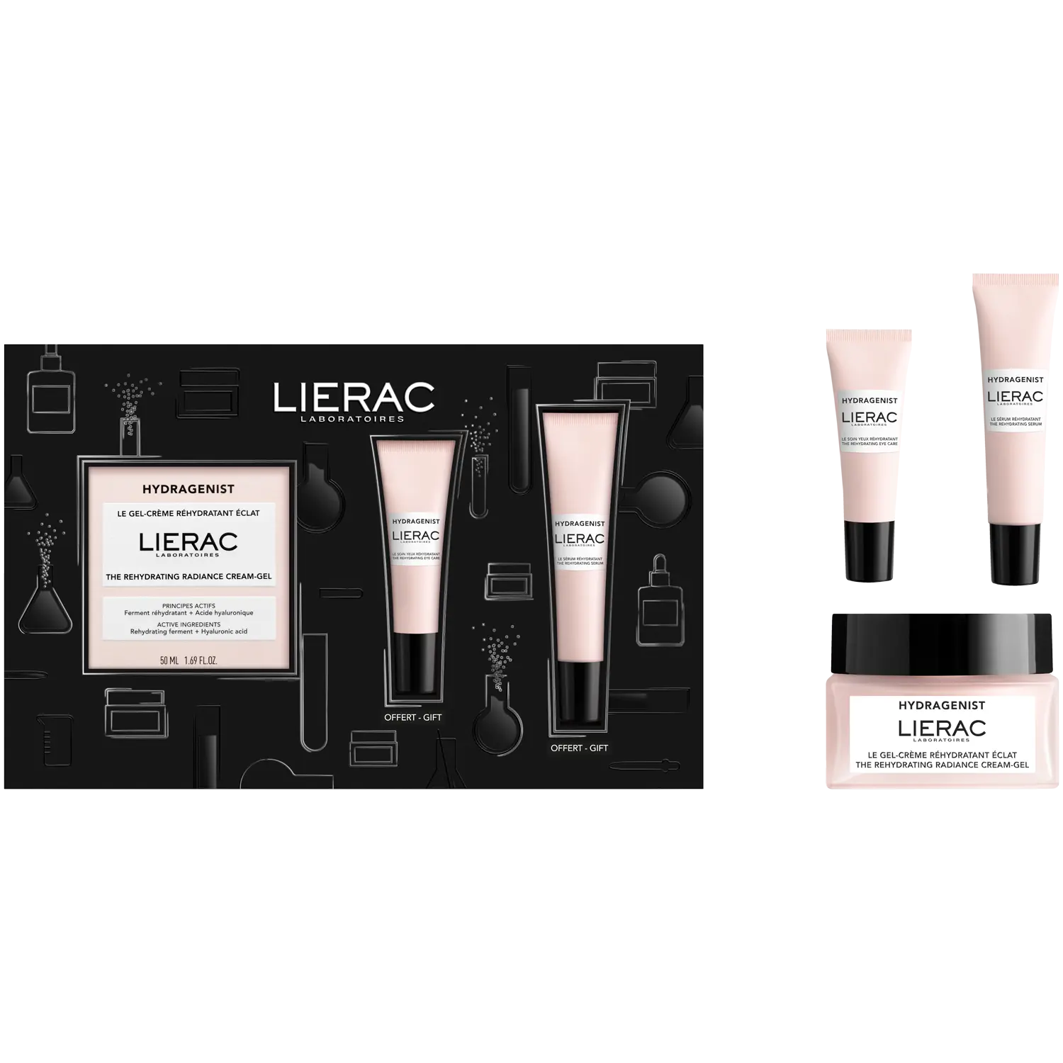 

Набор: крем-гель для лица Lierac Hydragenist, 15 мл