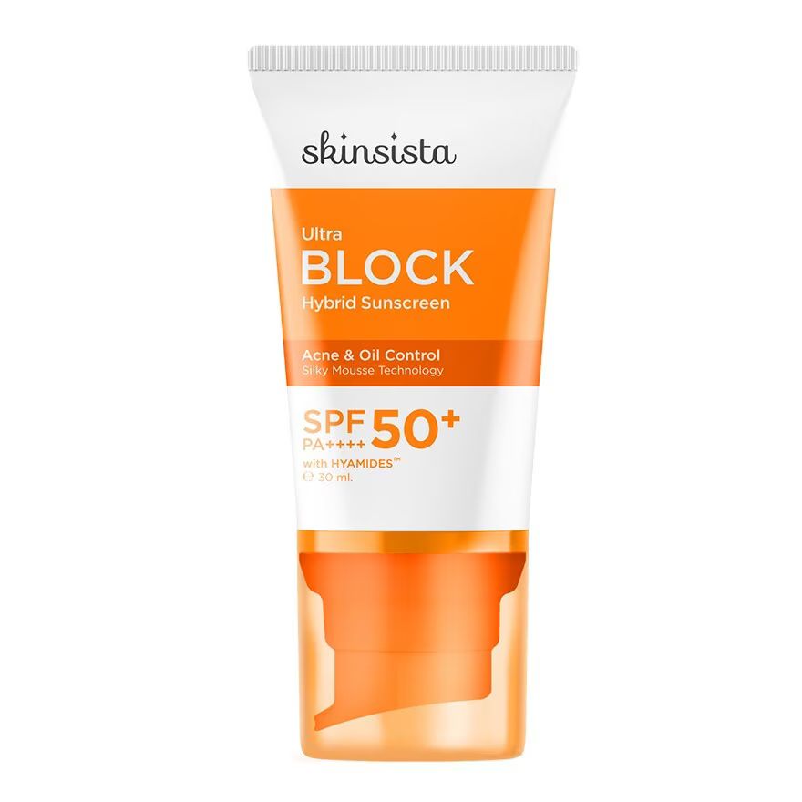 

Skinsista Ultra Block Hybrid Sunscreen SPF50+ PA++++ 30 мл, Orange