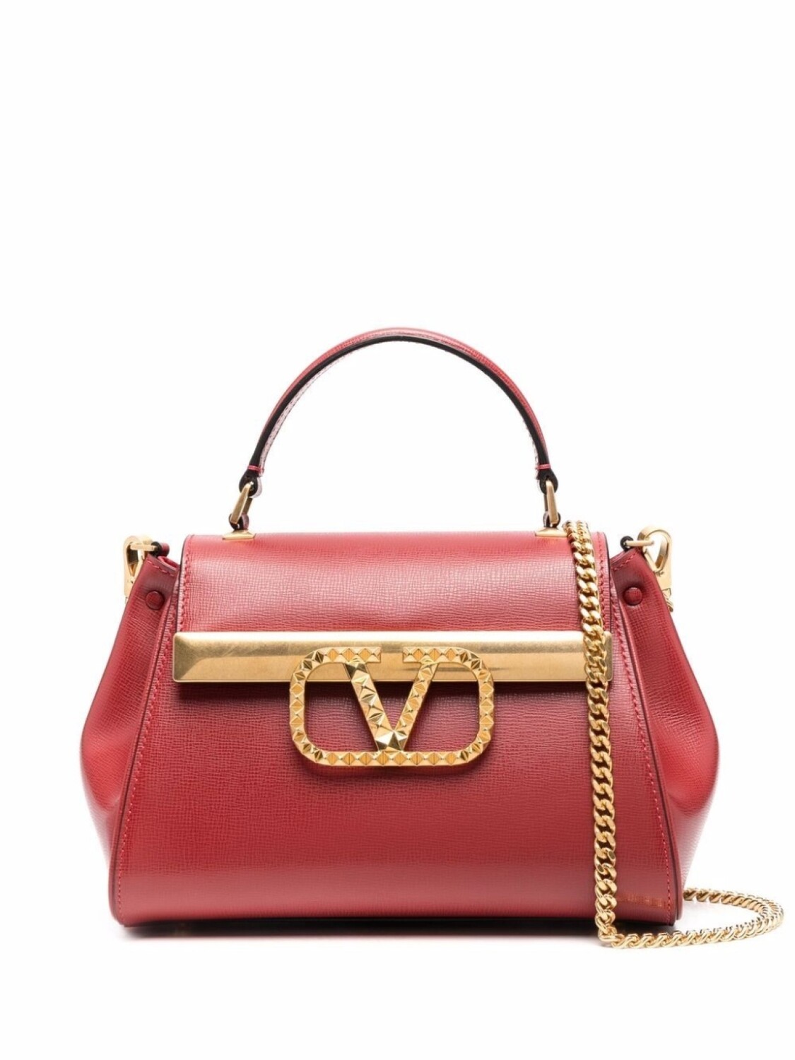 

Valentino Garavani сумка-тоут с логотипом VLogo Signature, красный