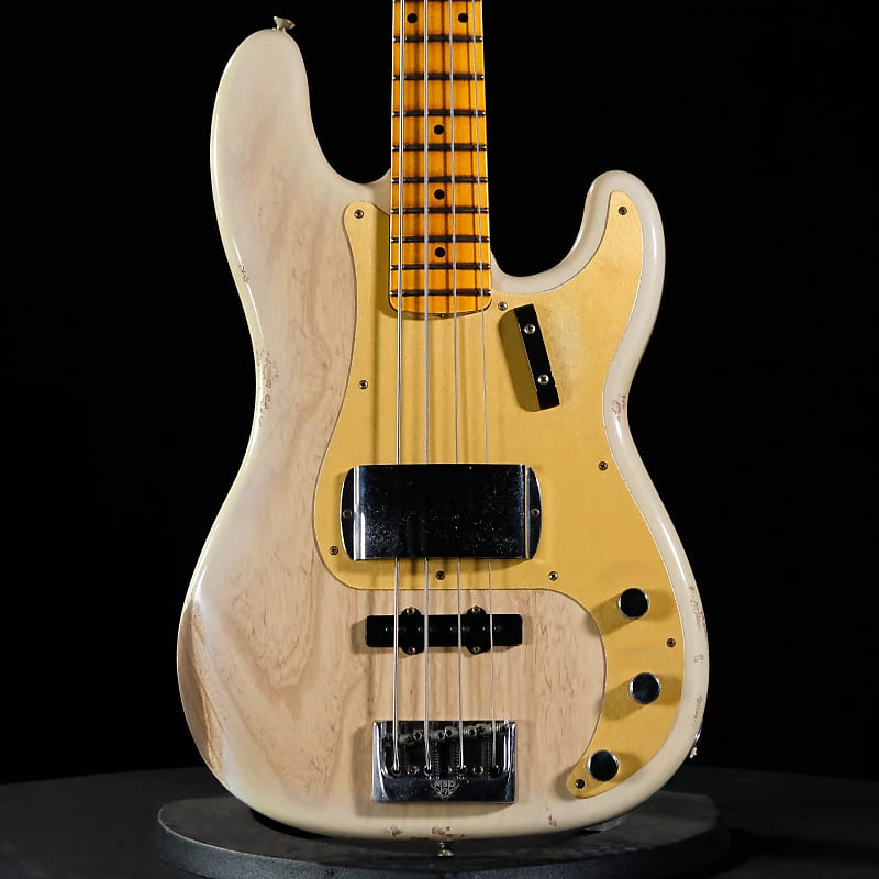 Басс гитара Fender Custom Shop Limited Edition 1959 Precision Bass Special Relic - Natural Blonde