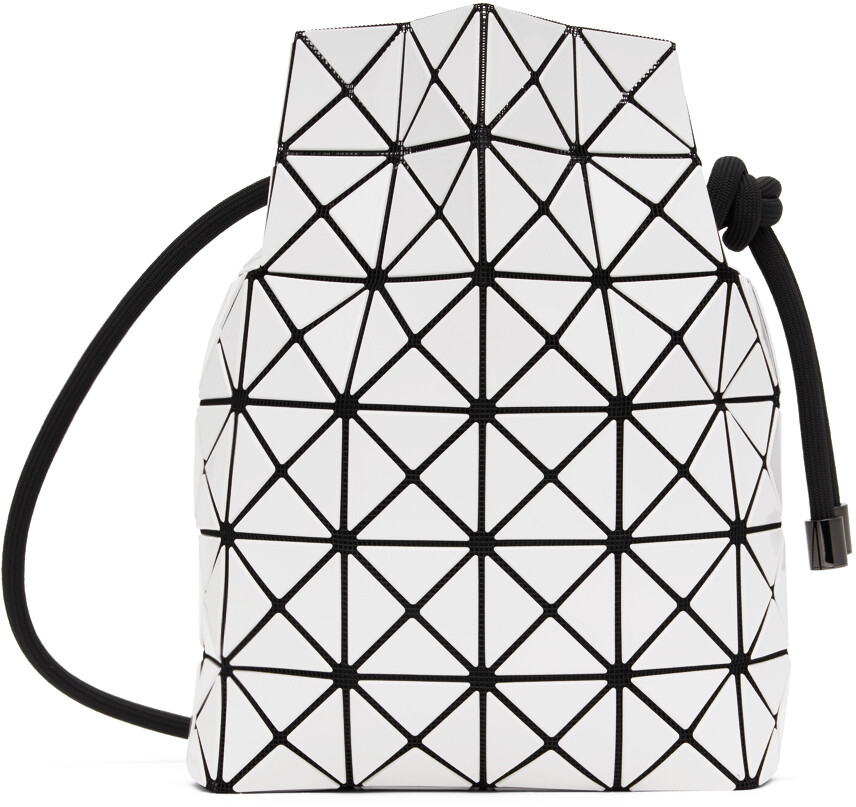 

Белая сжимающая сумка Bao Bao Issey Miyake, цвет White