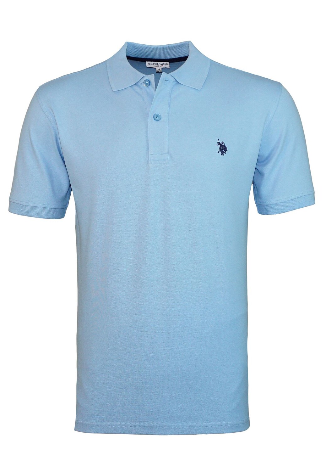 

Поло U.S. Polo Assn. U.S. Polo Assn. Shirt Basic, светло-синий