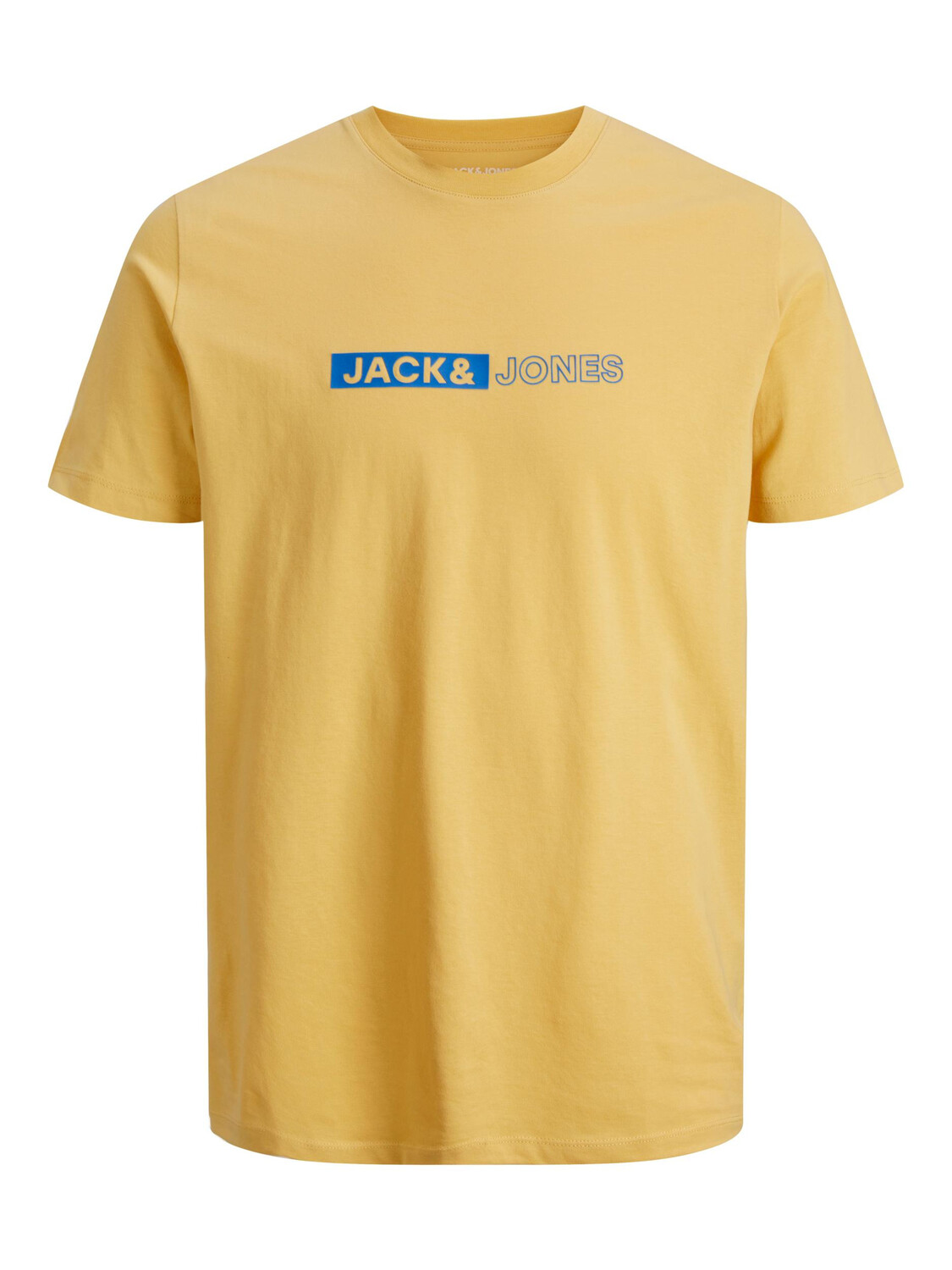 

Jack & Jones хлопковая футболка стандартного кроя, желтый