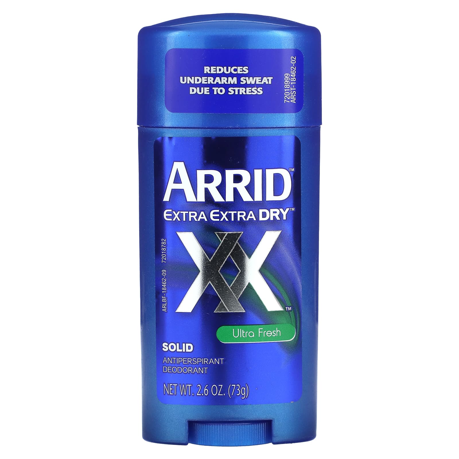 

Extra Extra Dry XX, твердый дезодорант-антиперспирант, ультра свежесть, 73 г (2,6 унции), Arrid