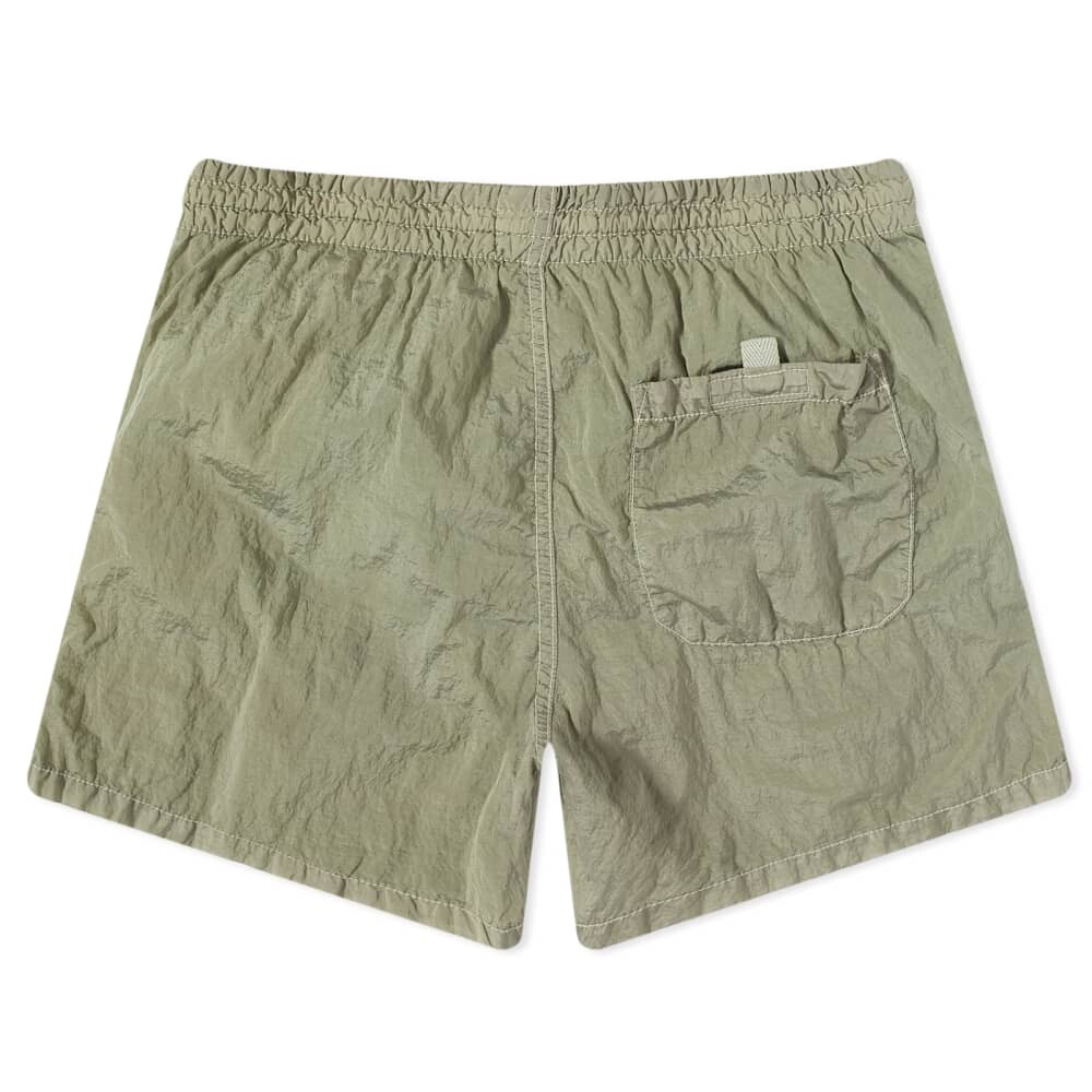 

Нейлоновые шорты для плавания Stone Island Junior из металлизированного материала