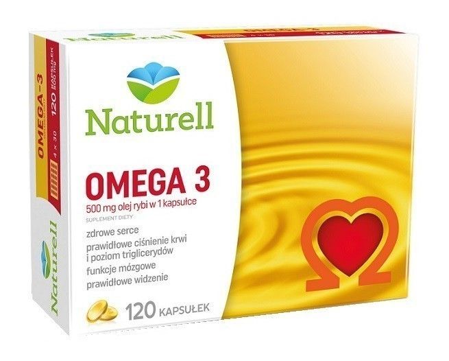 Препарат, укрепляющий иммунитет Naturell Omega-3, 120 шт цена и фото