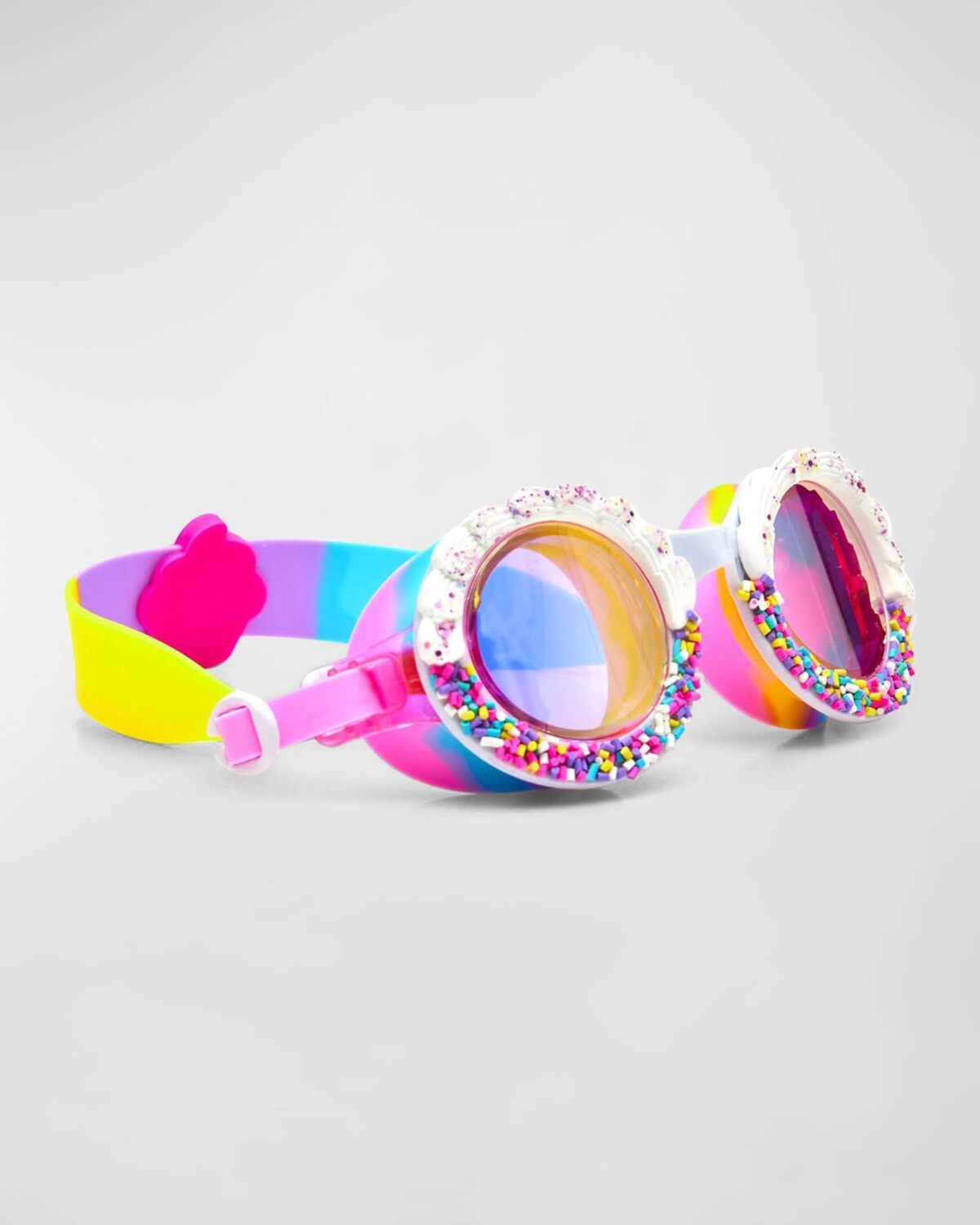 

Детские очки для плавания Color Burst с запеканием Bling2o, цвет Rainbow