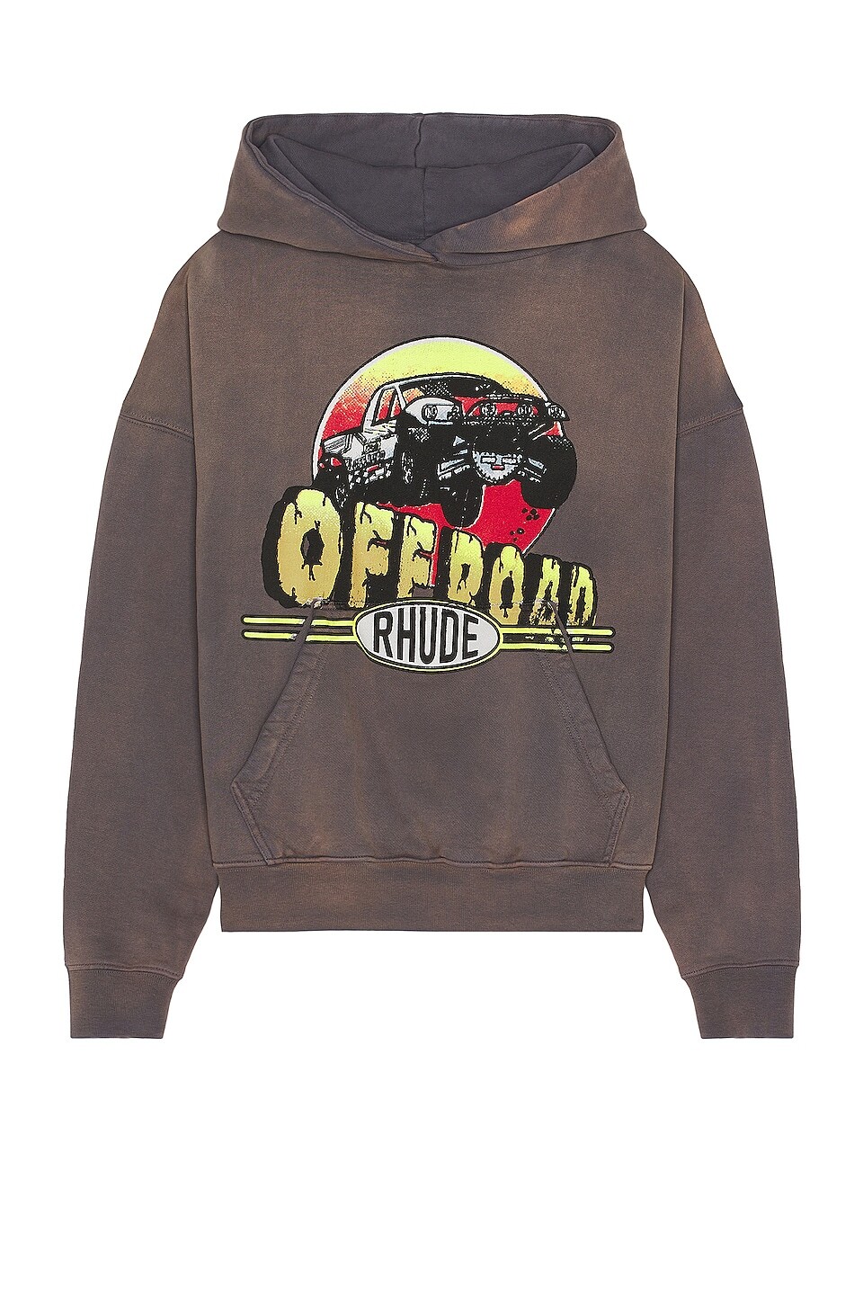 

Толстовка Rhude Off Road, цвет Vintage Grey