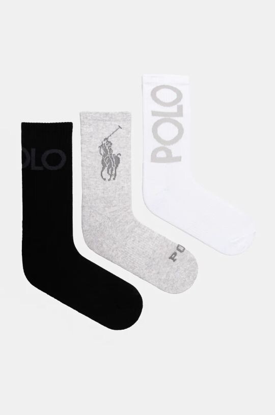 

3 пары носков Polo Ralph Lauren, белый