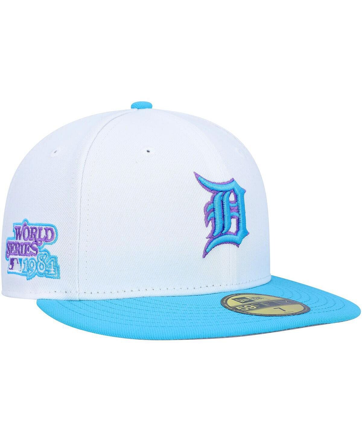 

Мужская белая облегающая кепка Detroit Tigers 1984 World Series Vice 59FIFTY New Era