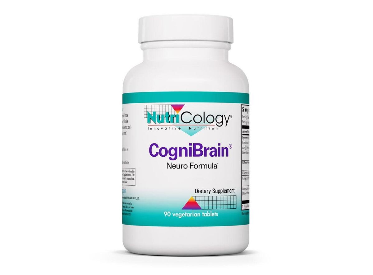 

Nutricology, CogniBrain, 90 вегетарианских таблеток