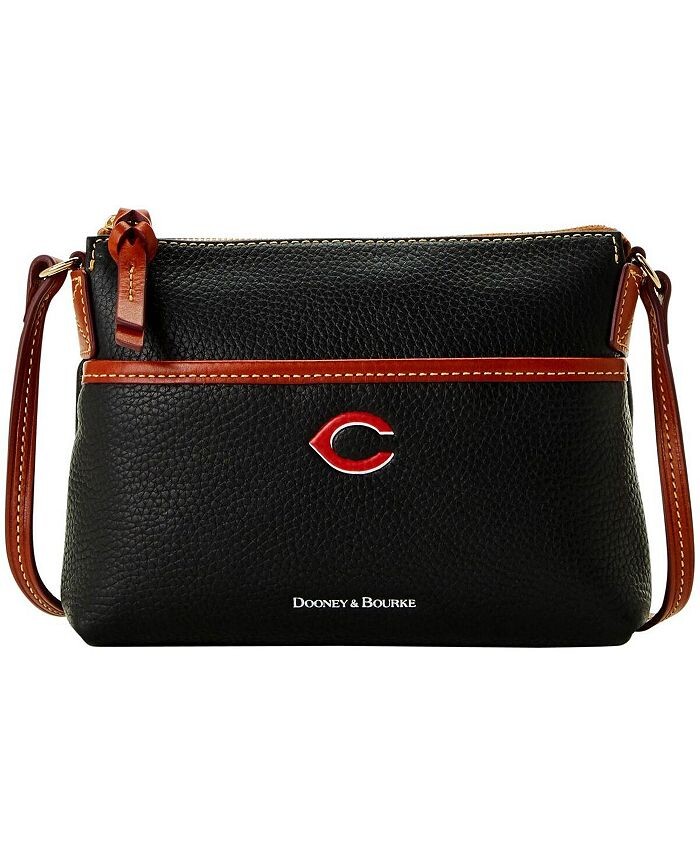 

Женская сумка через плечо Cincinnati Reds Pebble Ginger Dooney & Bourke, черный