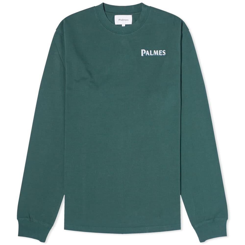 

Футболка с длинными рукавами Palmes Water, зеленый