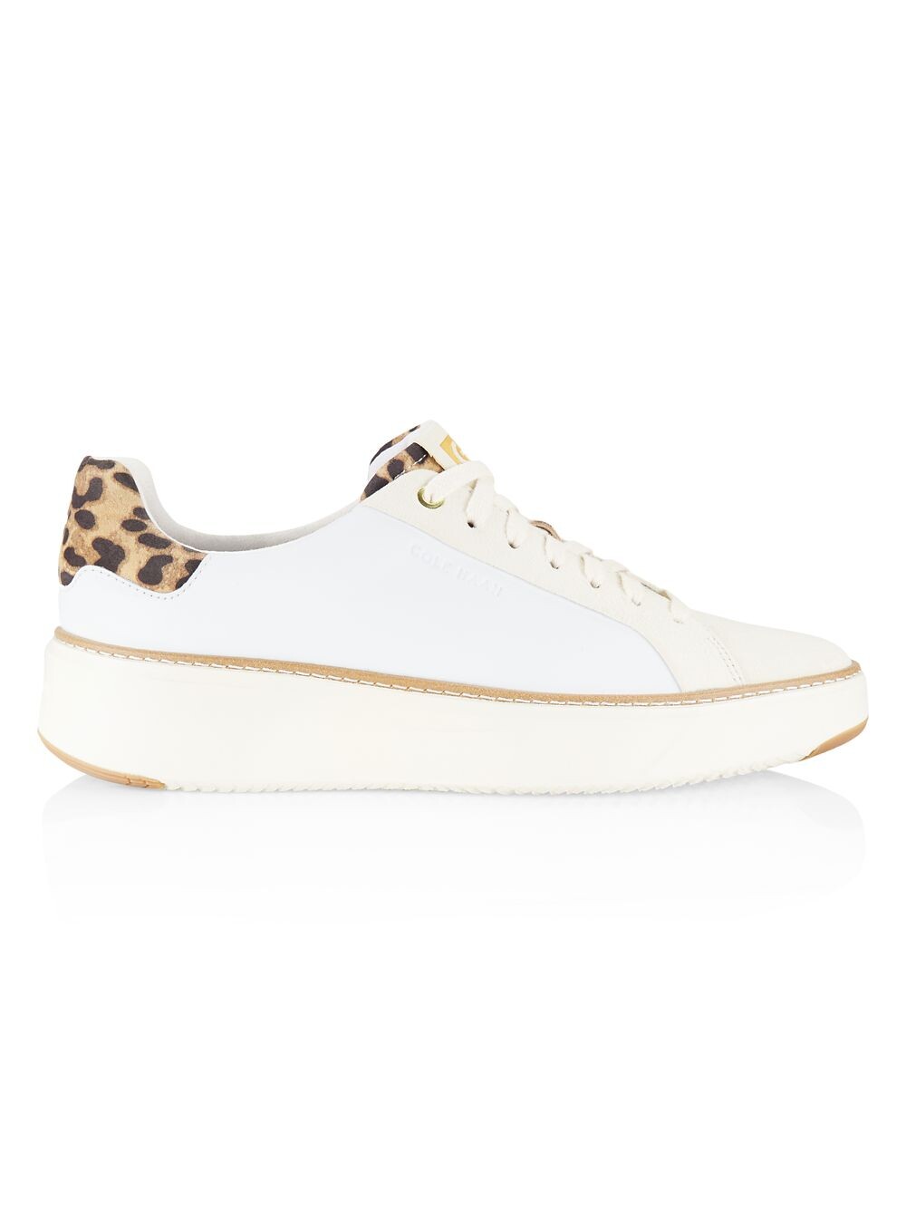 

Кожаные кроссовки GrandPro Topspin Cole Haan, белый