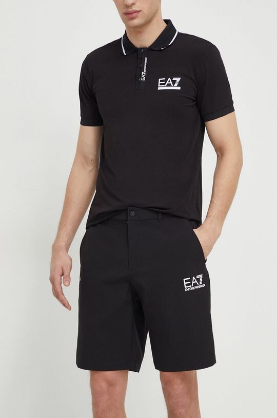 

Шорты EA7 Emporio Armani, черный