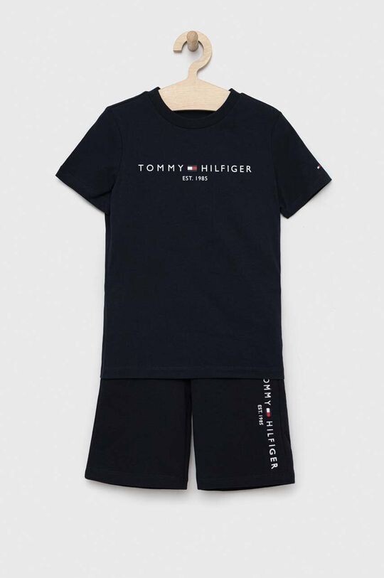 

Детский хлопковый комплект Tommy Hilfiger, темно-синий