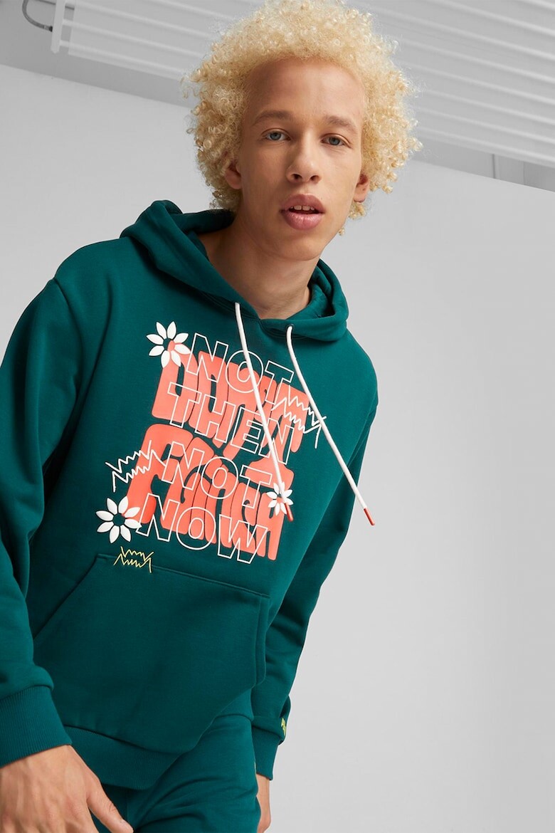 

Худи Run It Back с фигурным принтом Puma, белый