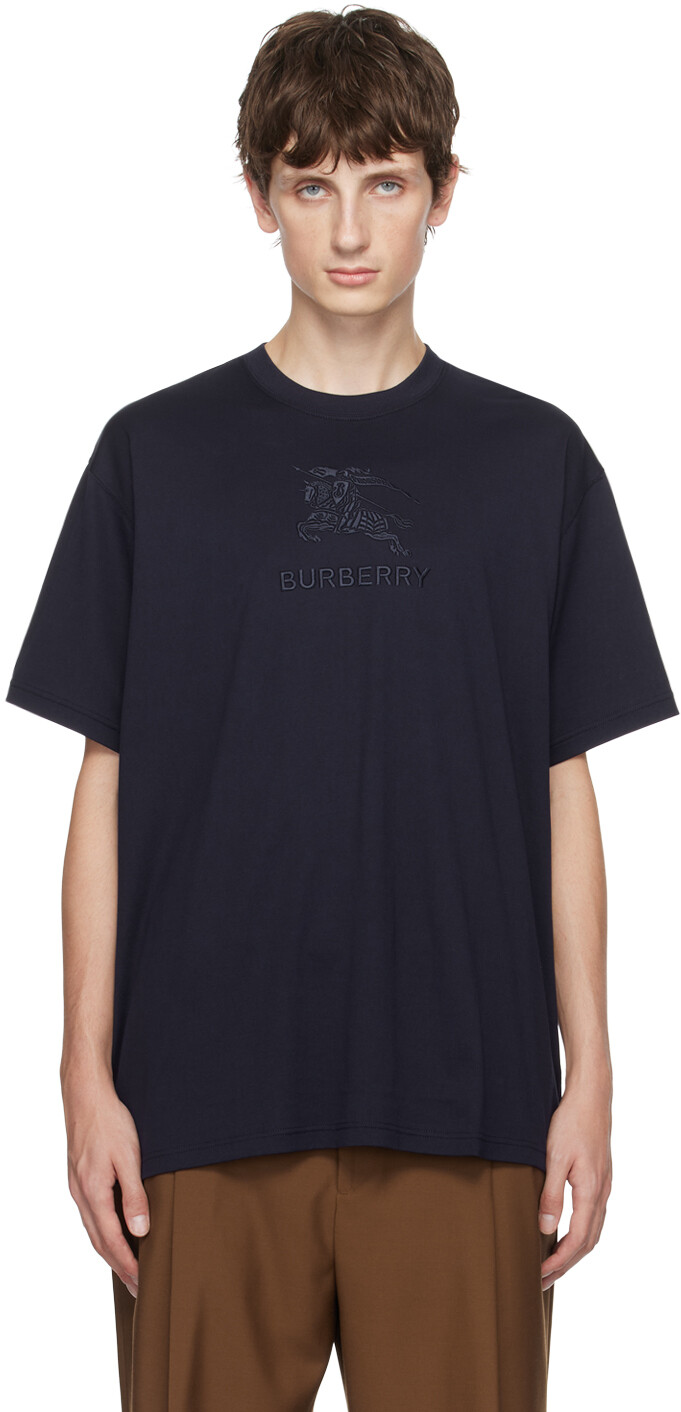 

Темно-синяя футболка Burberry EKD, Синий