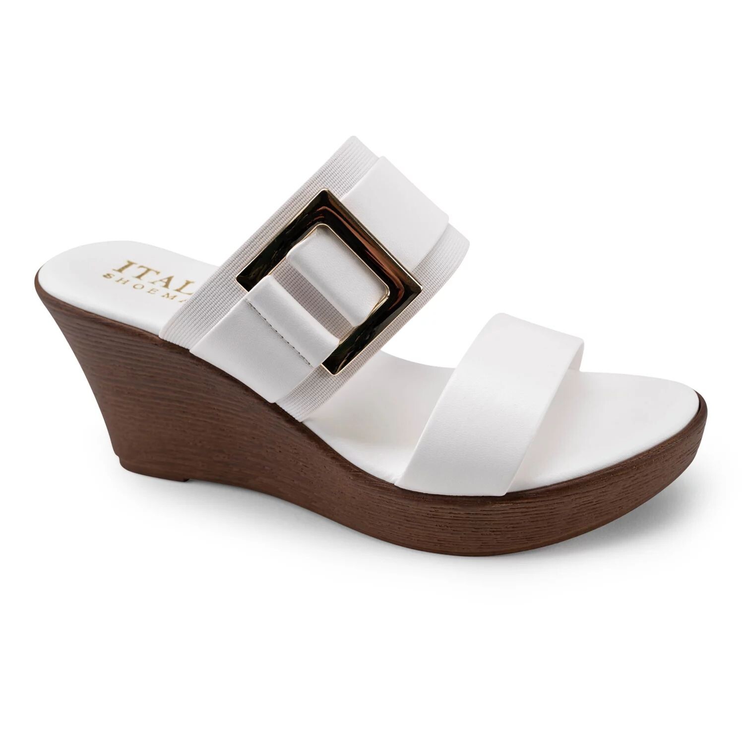 

Женские босоножки на танкетке Italian Shoemakers Cai Italian Shoemakers, белый