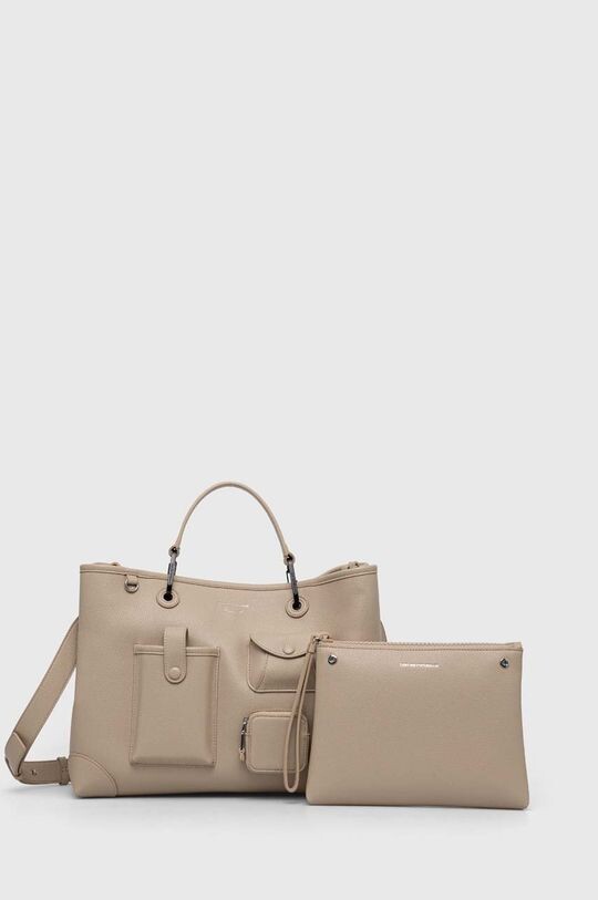 

Сумочка Эмпорио Армани Emporio Armani, бежевый