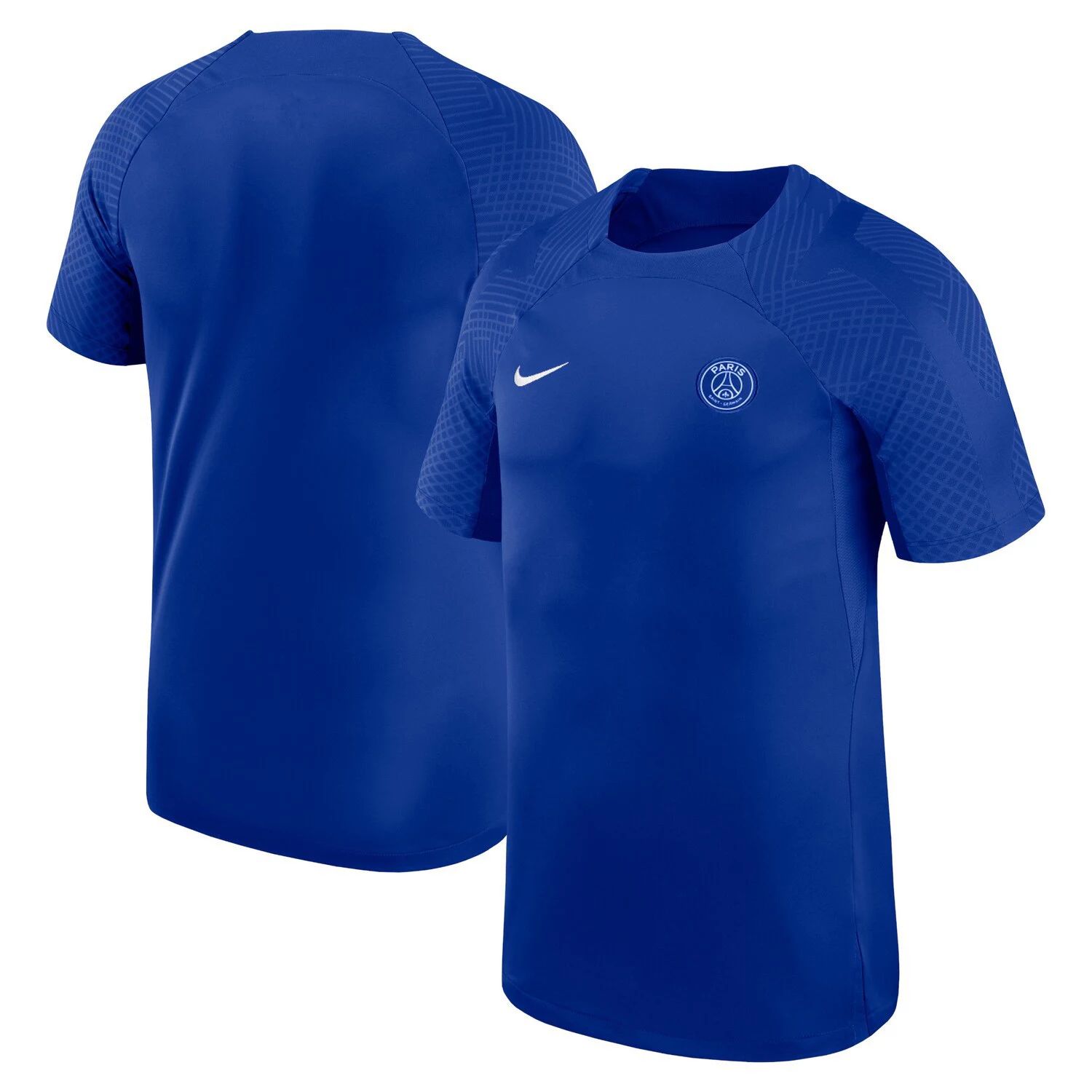 Мужская синяя тренировочная футболка Paris Saint-Germain Strike Nike