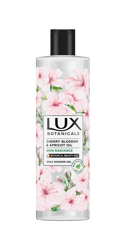 цена Lux Botanicals Cherry Blossom & Apricot Oil гель для душа, 500 ml