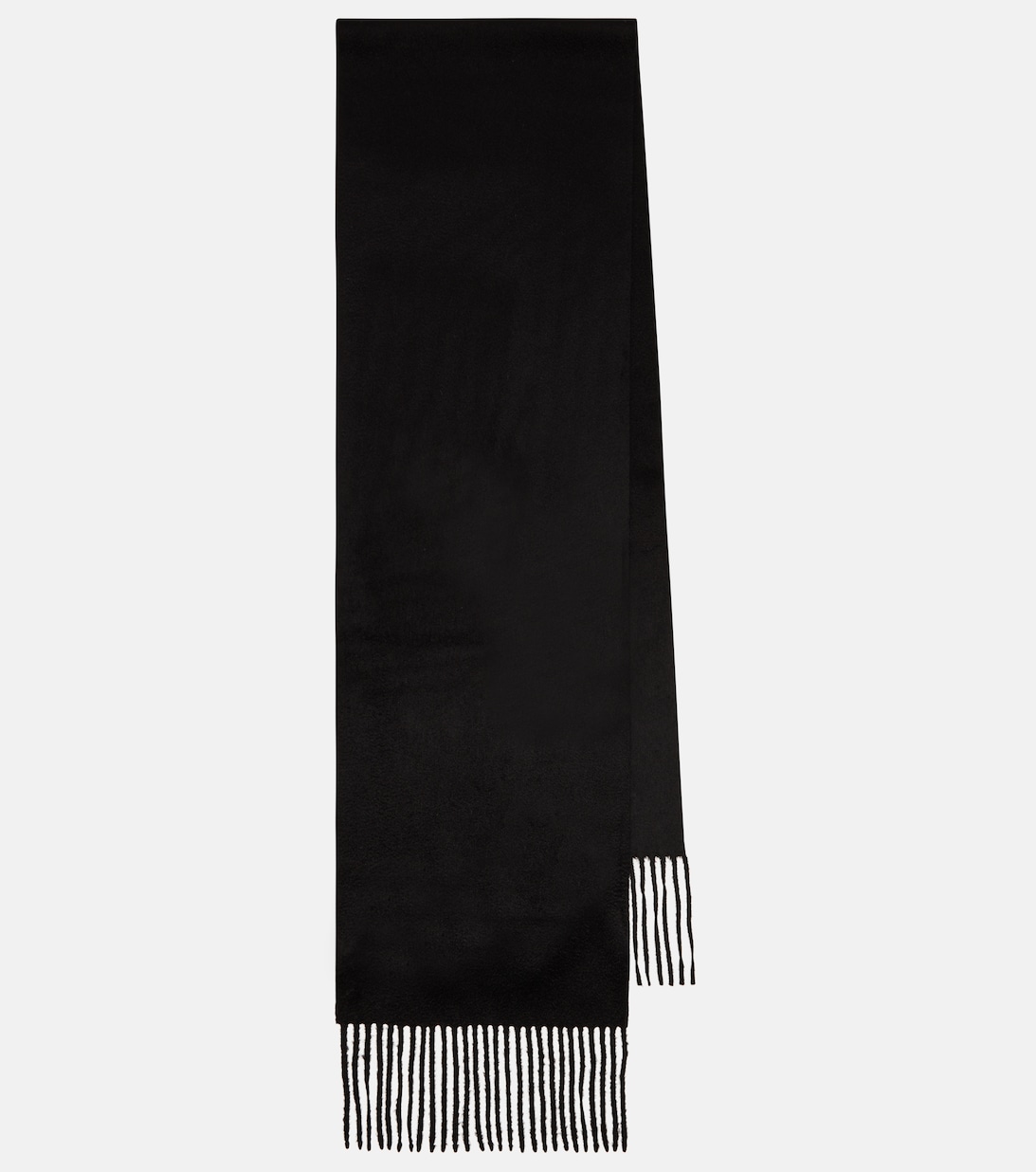 Кашемировый шарф The Row, черный
