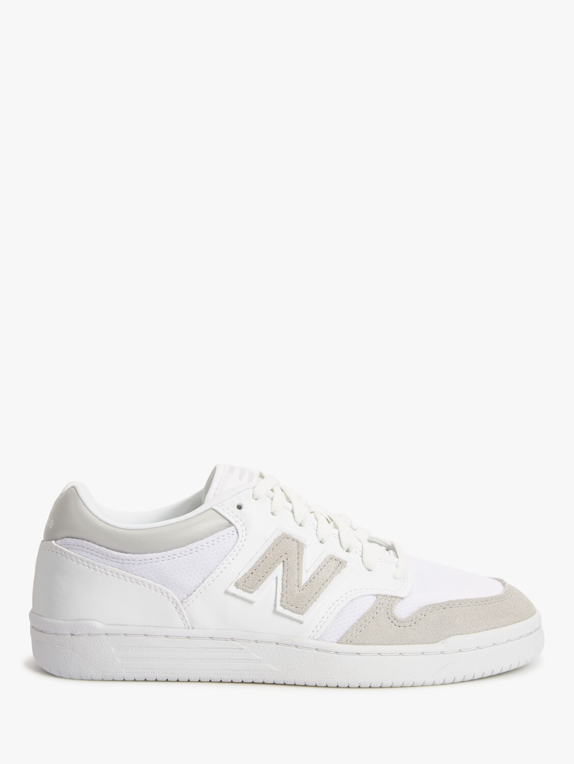 

480 Кожаные кроссовки New Balance, белый/серый