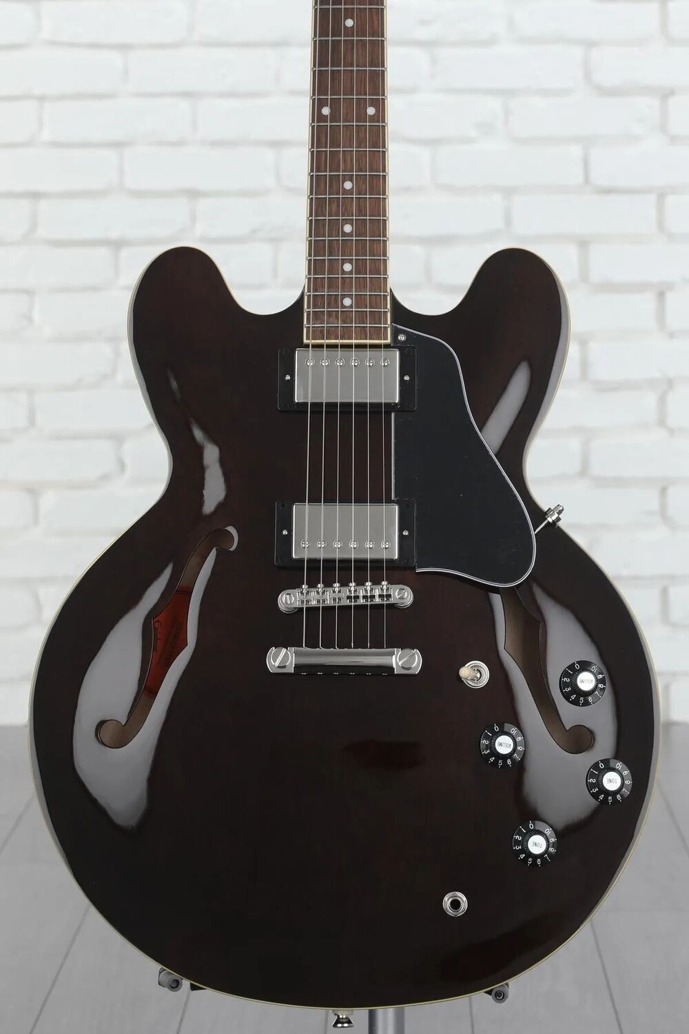 

Электрогитара Epiphone Jim James ES-335 Signature с полупустотелым корпусом — орех семидесятых годов