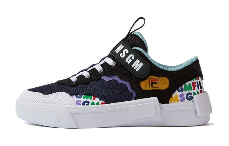 

FILA Детские кроссовки для скейтбординга GS, Black/dark shade blue