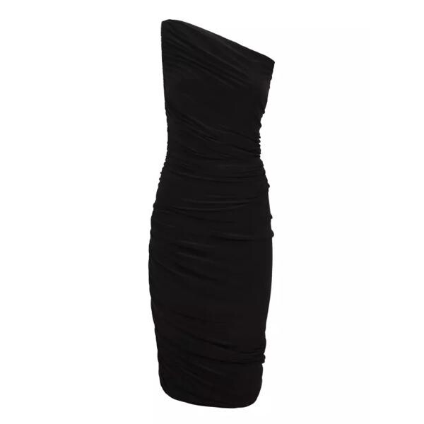 

Платье diana one-shoulder dress Norma Kamali, черный