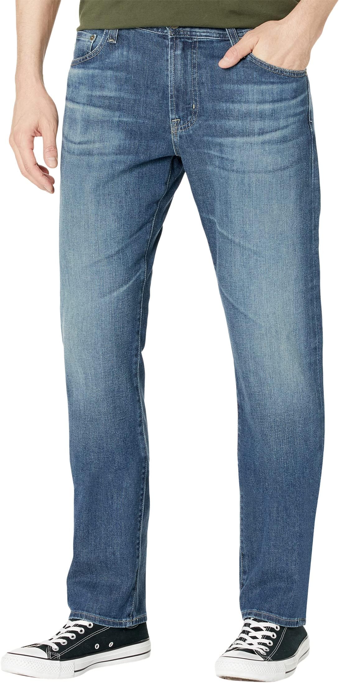 Джинсы Everett Slim Straight Jeans in Tule River AG Jeans, цвет Tule River