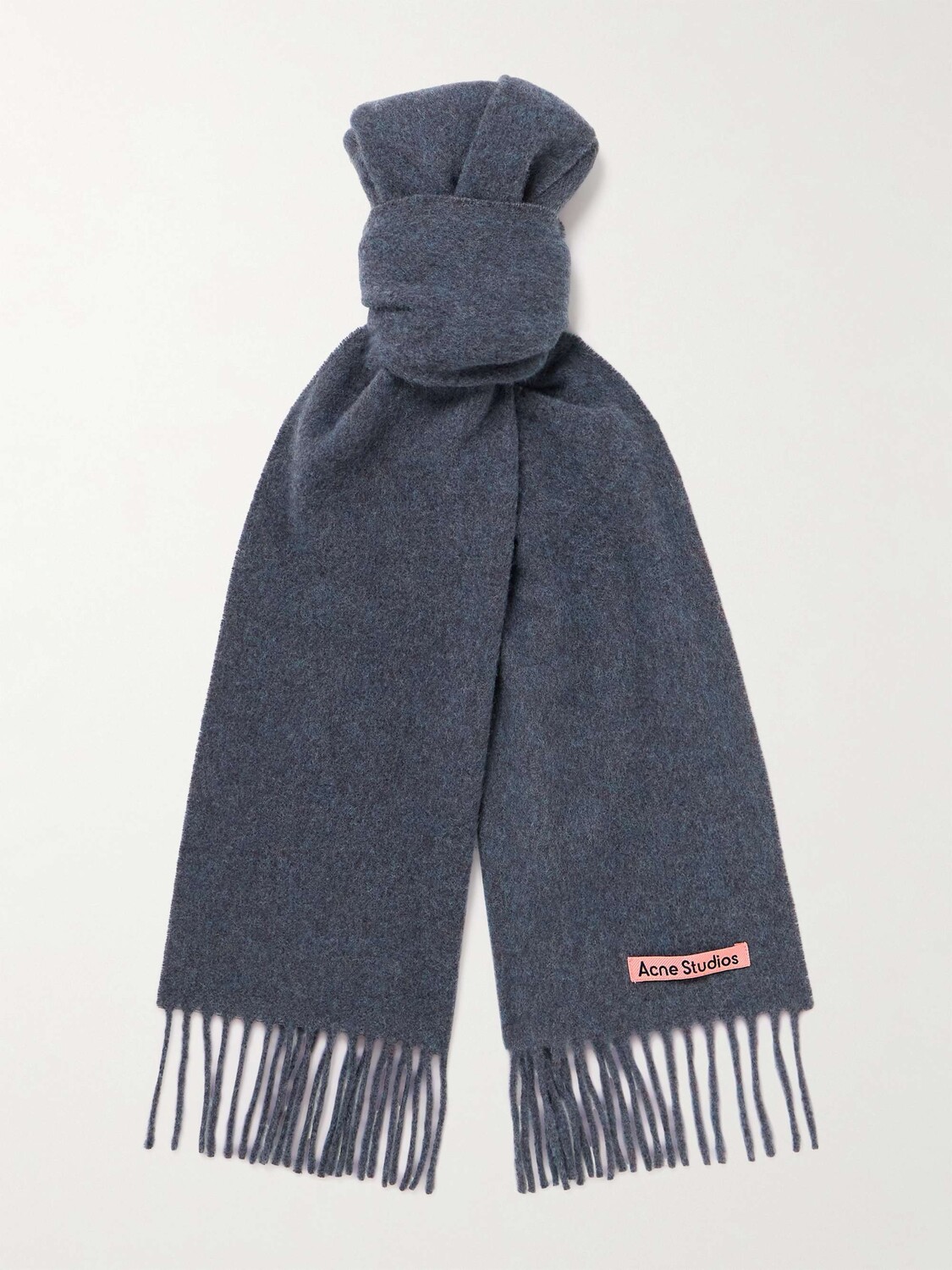 

Узкий шерстяной шарф Canada ACNE STUDIOS, фиолетовый