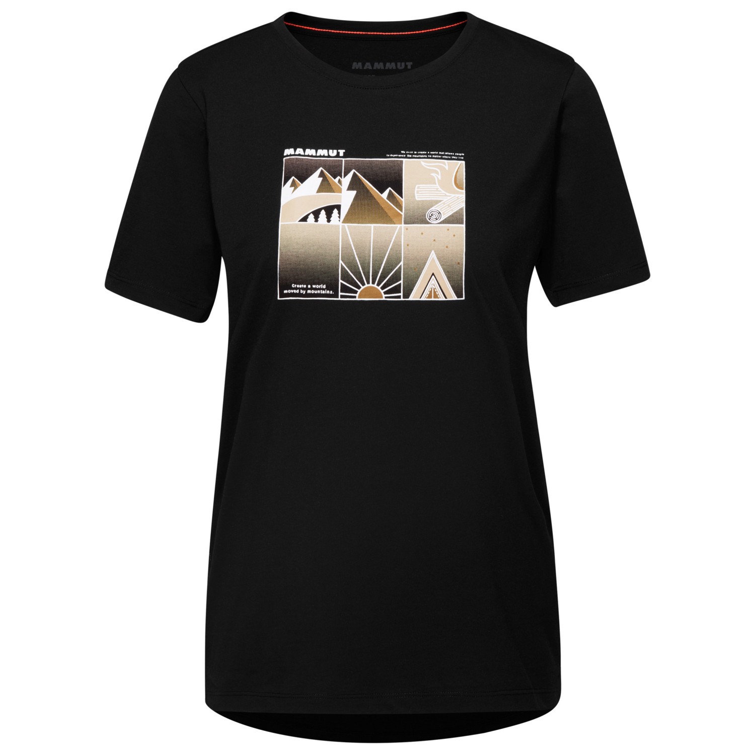 Функциональная рубашка Mammut Women's Mammut Core T Shirt Outdoor, черный