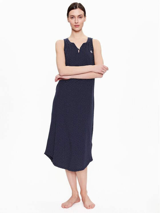 

Ночная рубашка стандартного кроя Lauren Ralph Lauren, синий