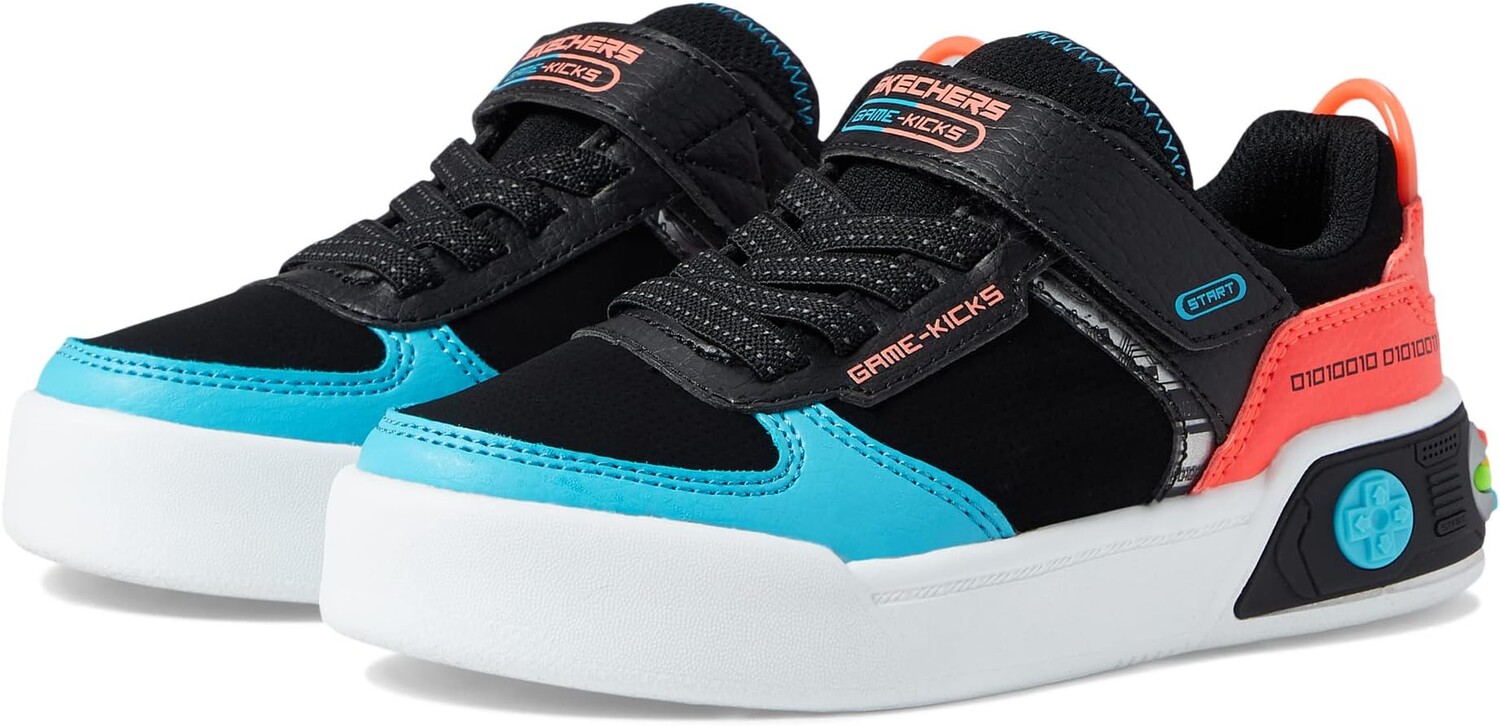 

Кроссовки Sport - Game Court 402290L SKECHERS KIDS, цвет Black/Multi