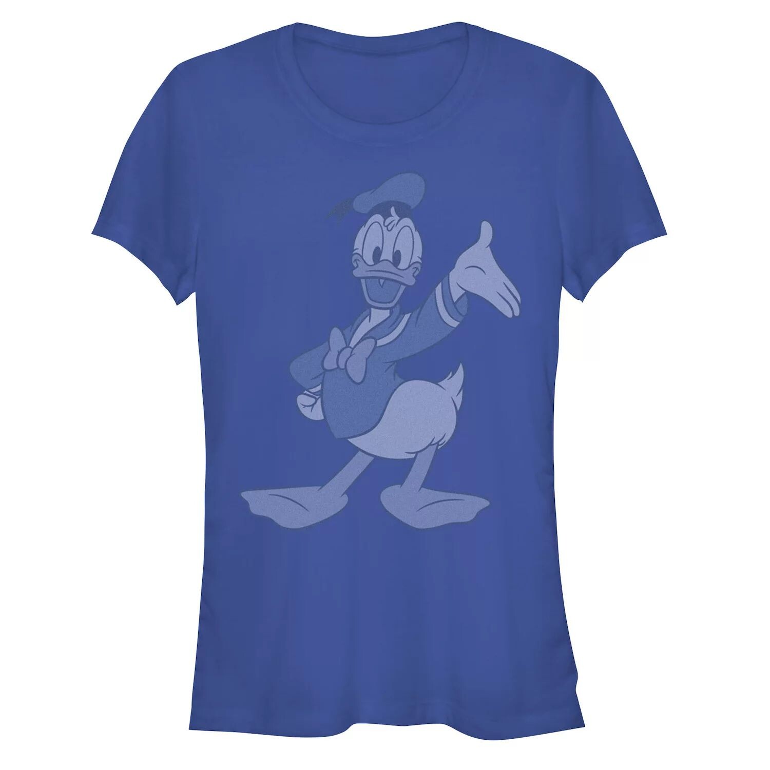 

Синяя футболка с изображением портрета Disney Donald Duck для юниоров Licensed Character, Синий