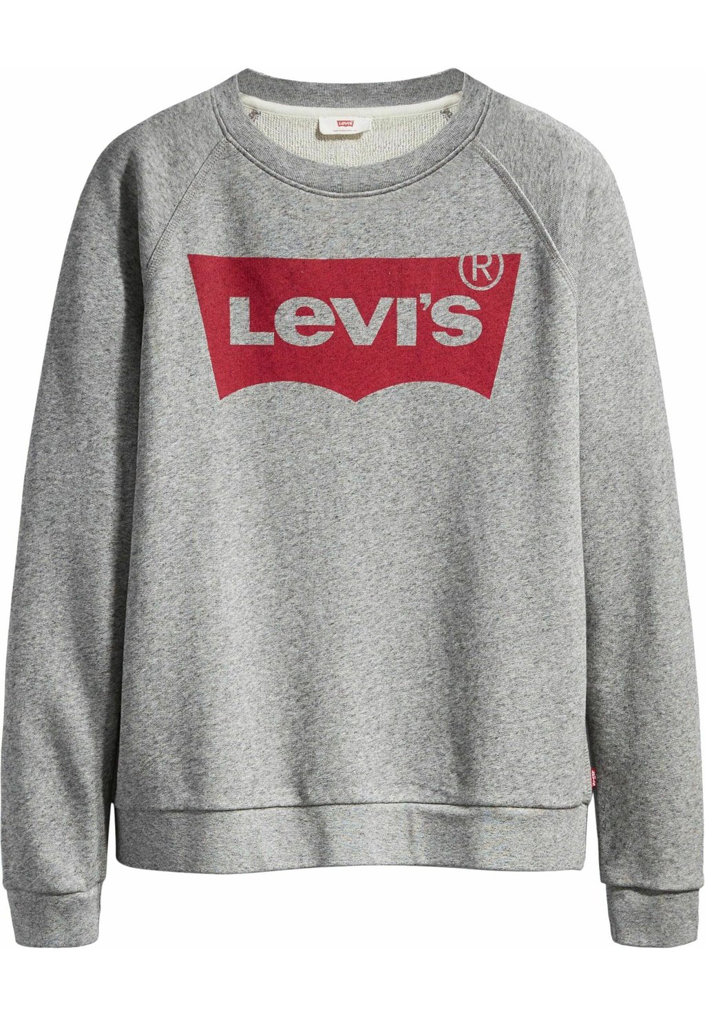 

Толстовка Levi's Graphic Standard Crewneck, серый меланж