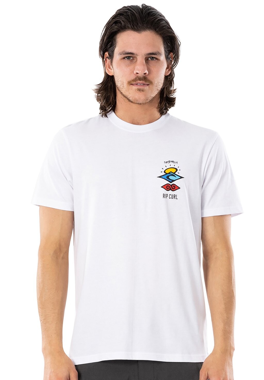 

Футболка с принтом Search Essential Rip Curl, белый