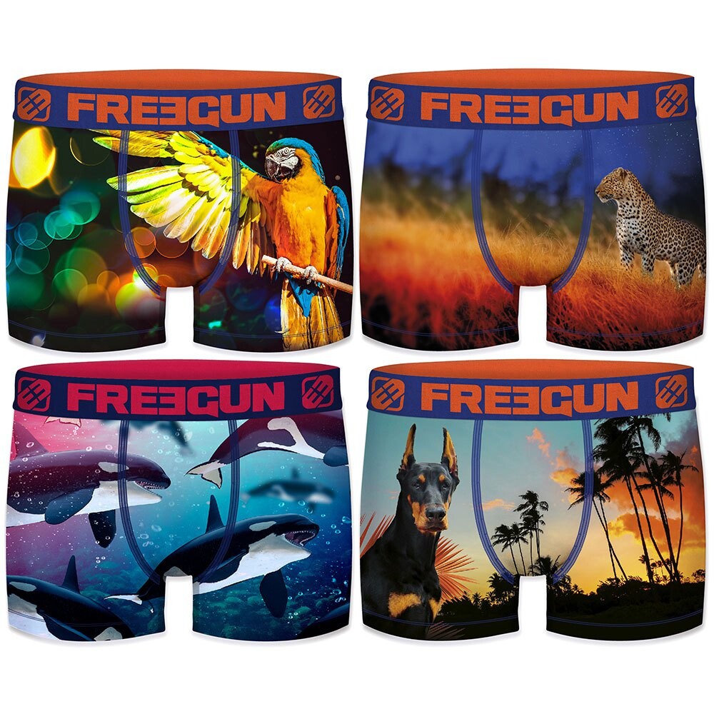 

Боксеры Freegun PK2133 4 шт, разноцветный