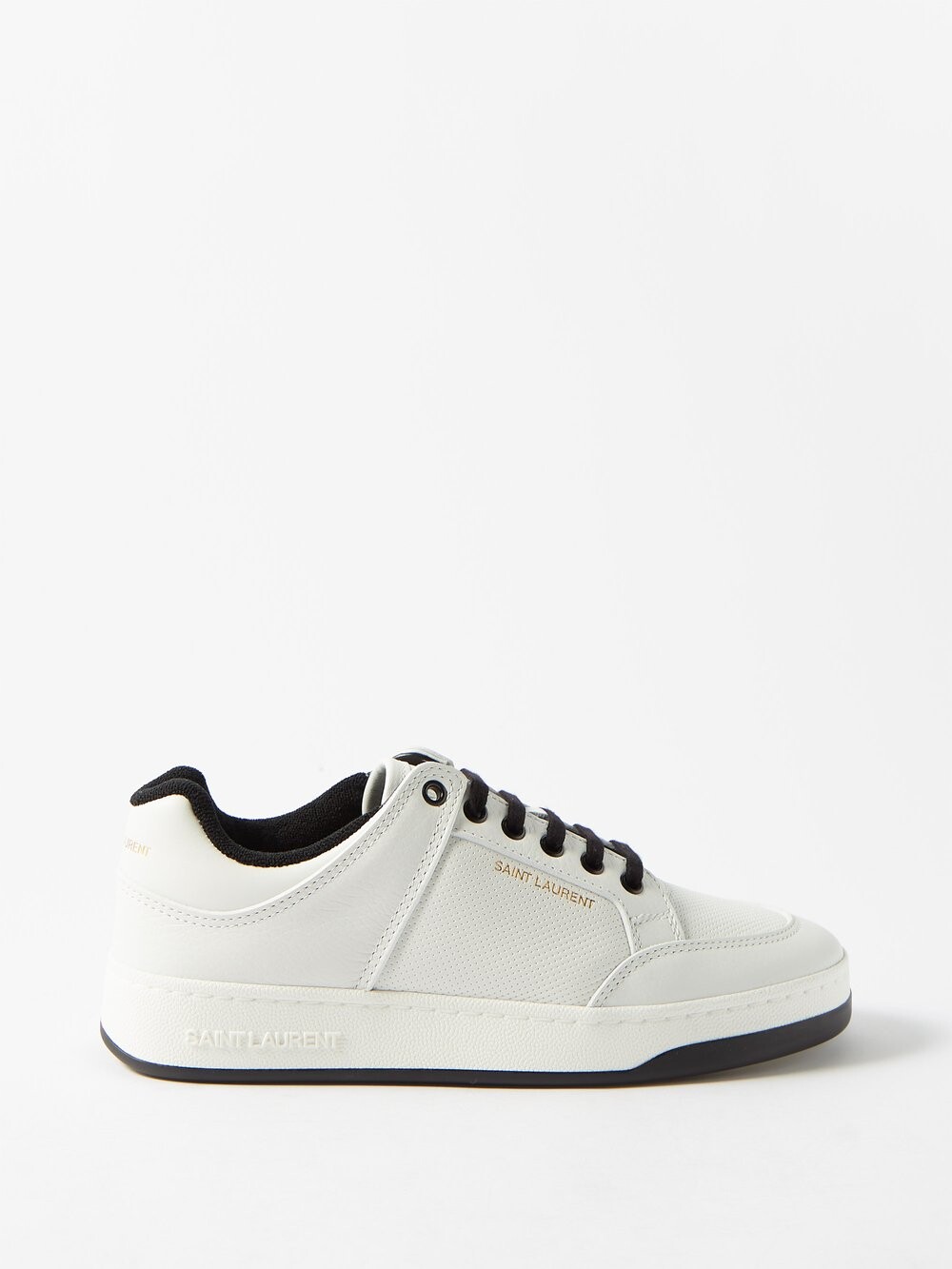 

Кожаные кроссовки sl/61 Saint Laurent, белый