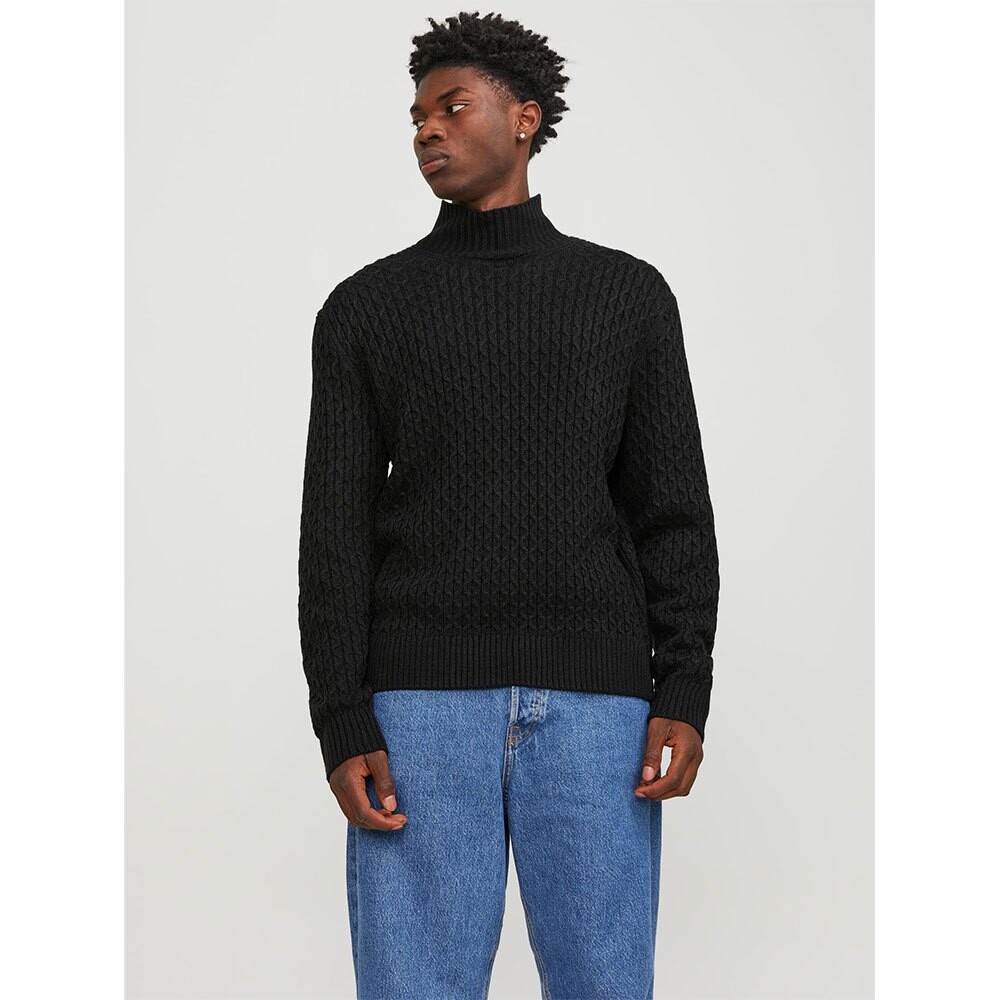 

Свитер Jack & Jones Cosy High Neck, черный