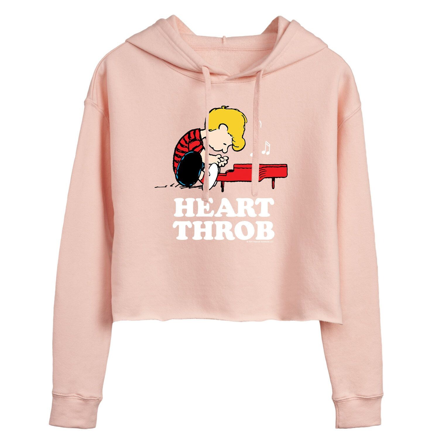 

Укороченное худи с рисунком Peanuts Juniors "Heart Throb" Licensed Character