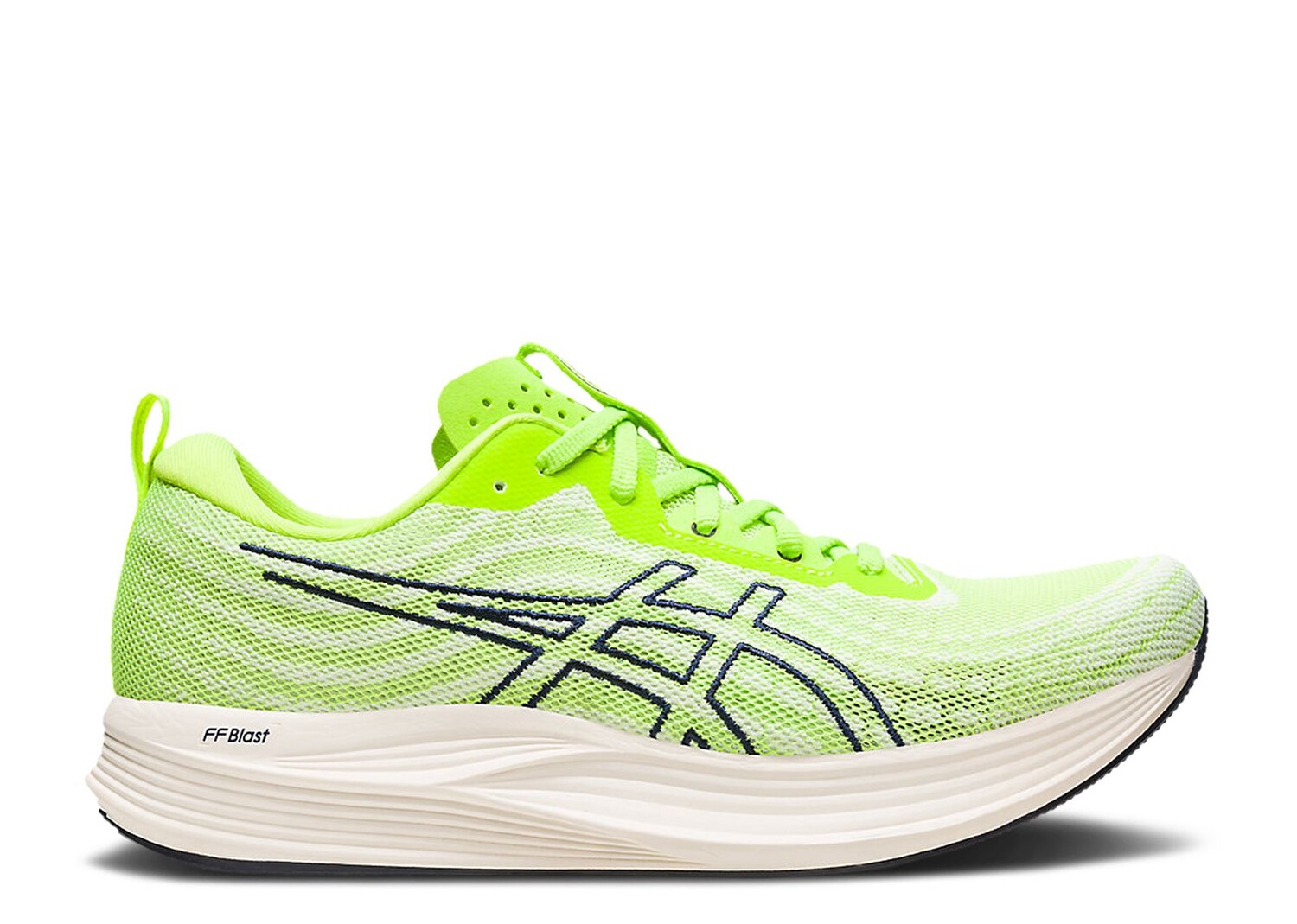 Кроссовки ASICS Evoride Speed 'Hazard Green Midnight', зеленый