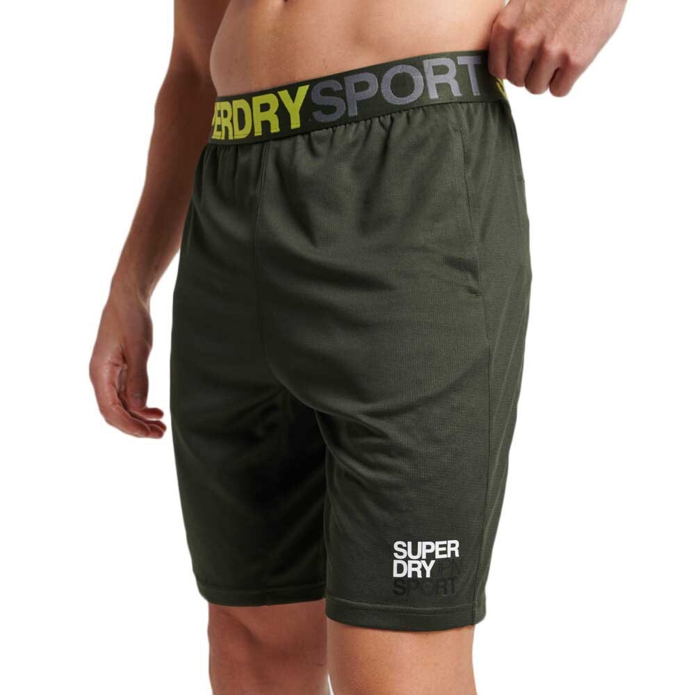 

Шорты Superdry Core Relaxed, зеленый