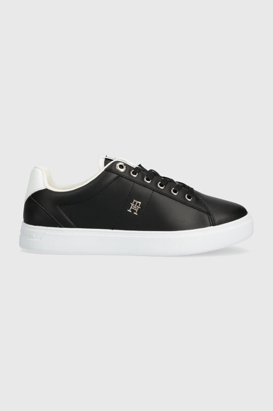 

Кожаные кроссовки ESSENTIAL ELEVATED COURT SNEAKER Tommy Hilfiger, черный